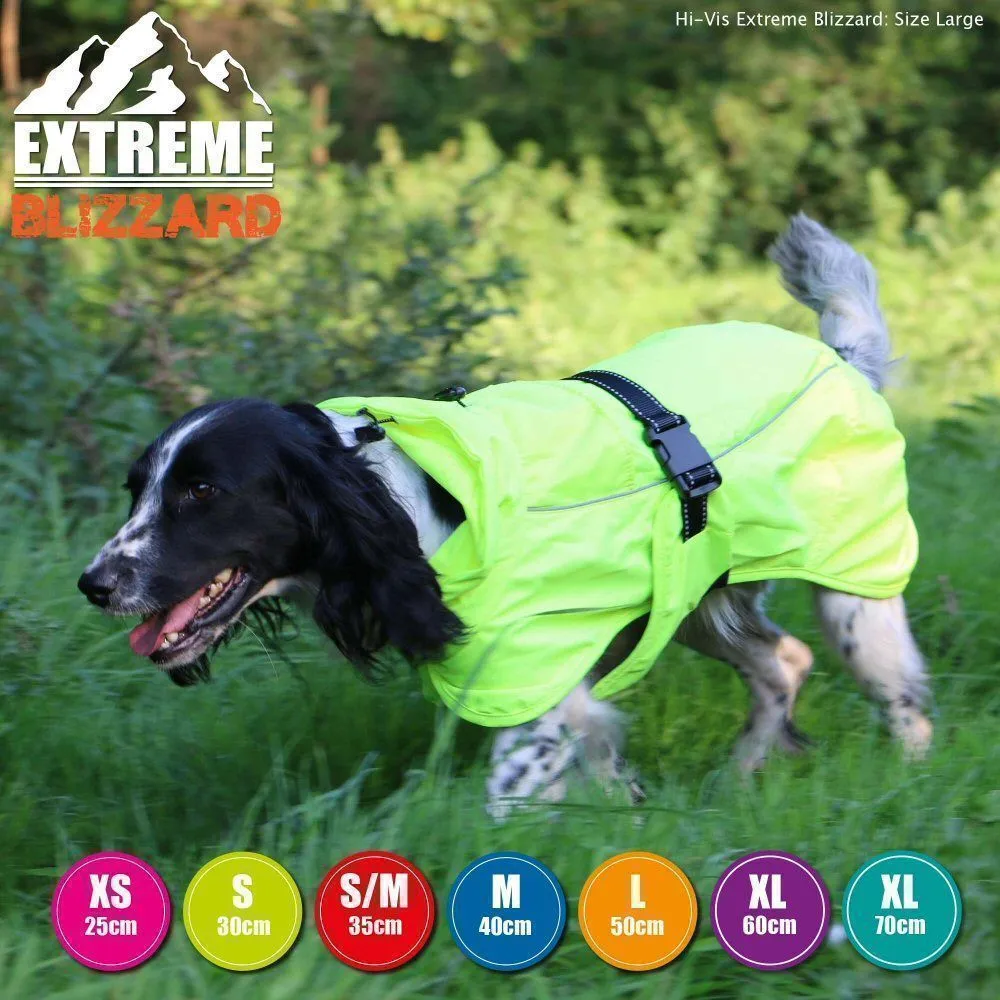 Ancol Extreme 50cm Hi-Vis Blizzard Dog Coat - Large