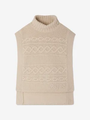 Bonpoint Girls Graziella Jumper in Beige