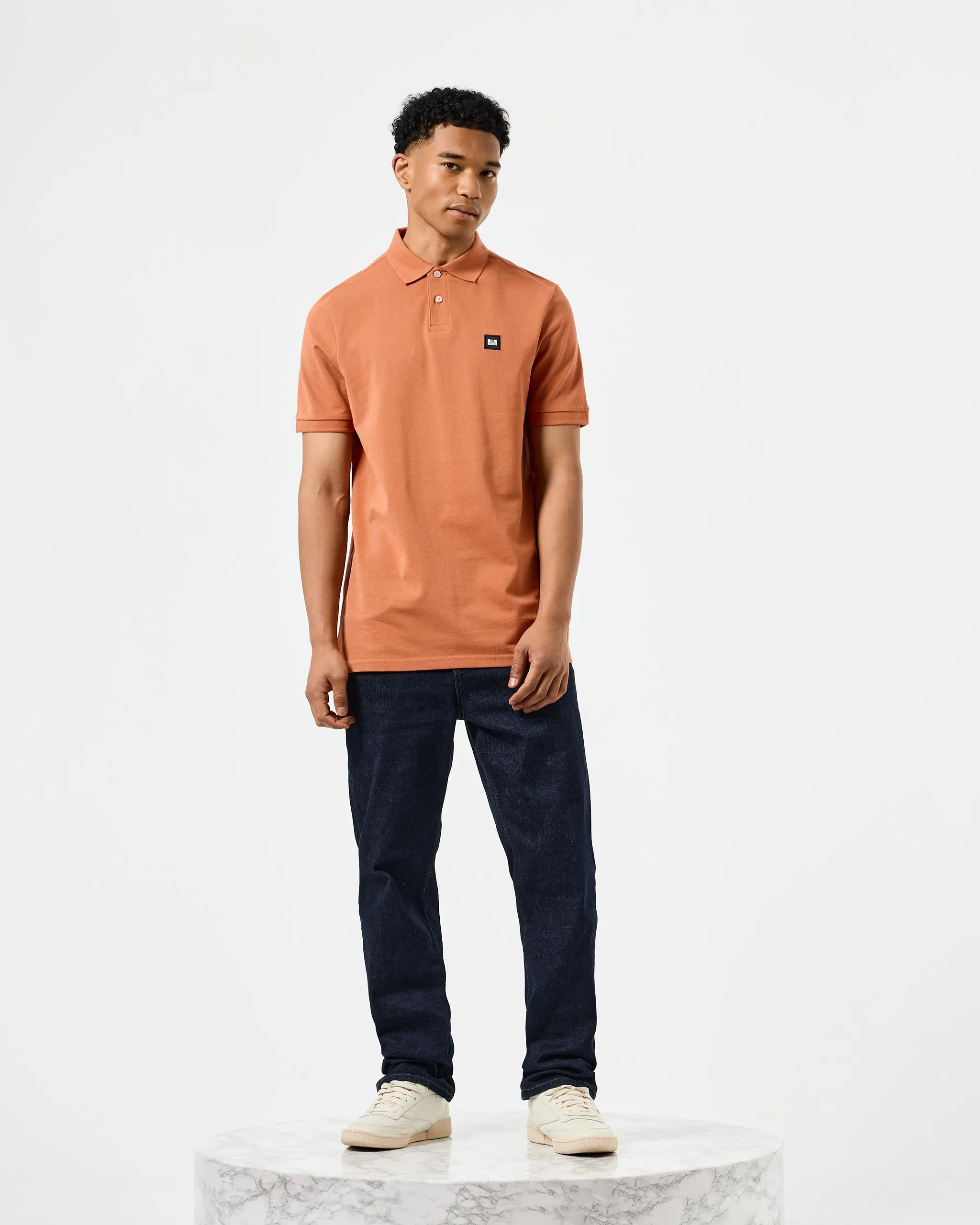 Caneiros Polo Shirt Uluru Orange