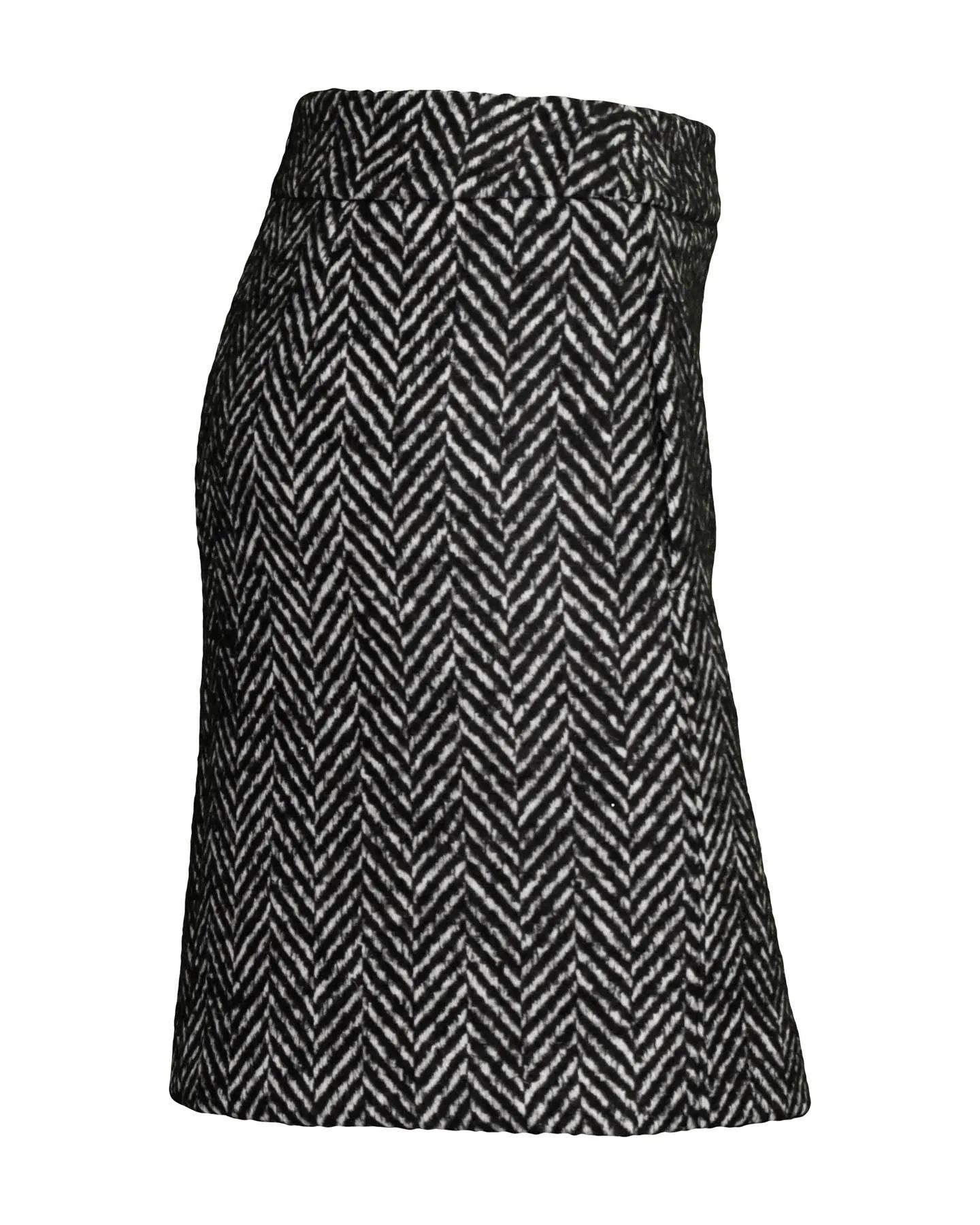 Chevron A-Line Skirt