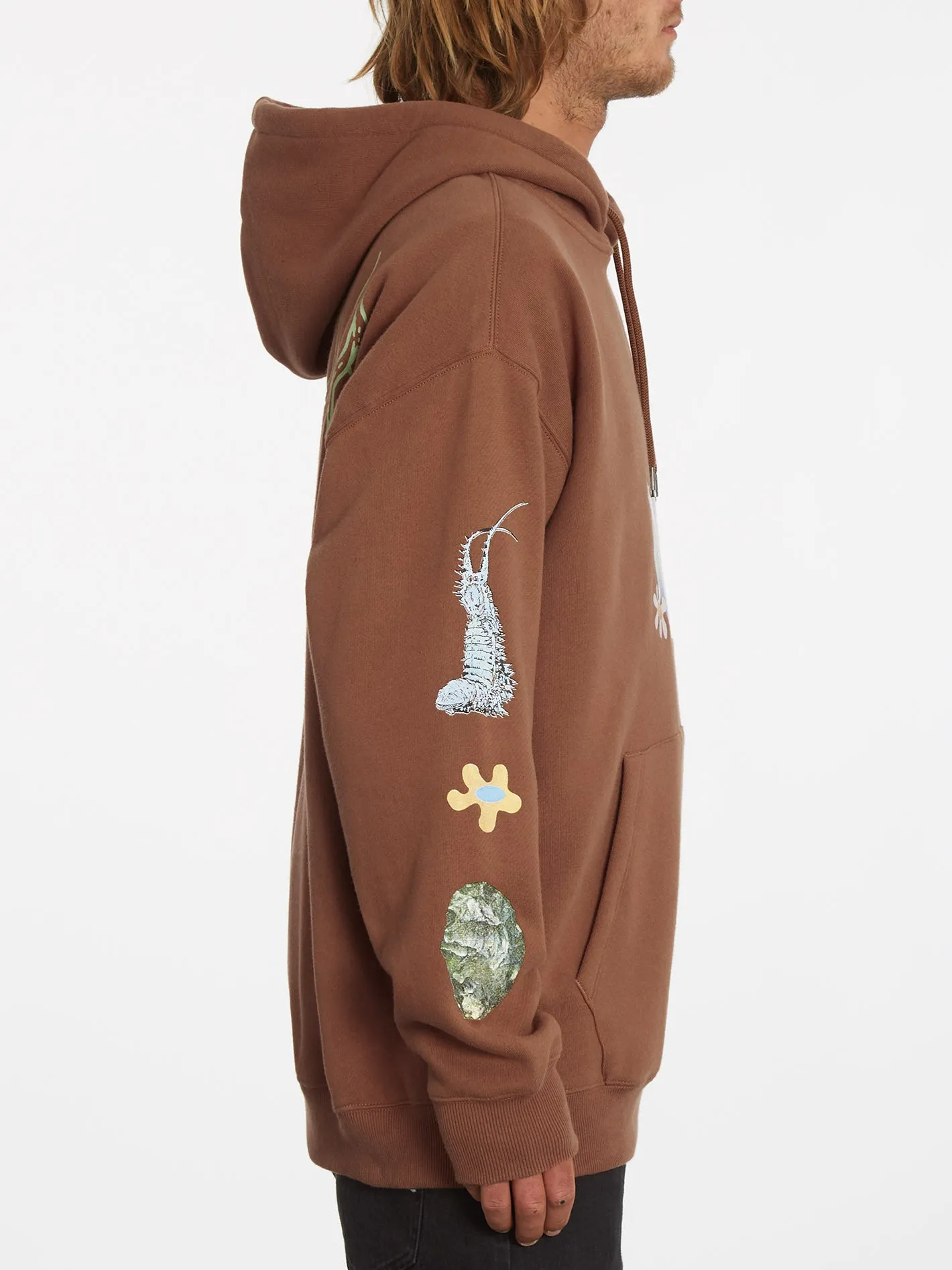 Chrissie Abbott X French Hoodie - MOCHA