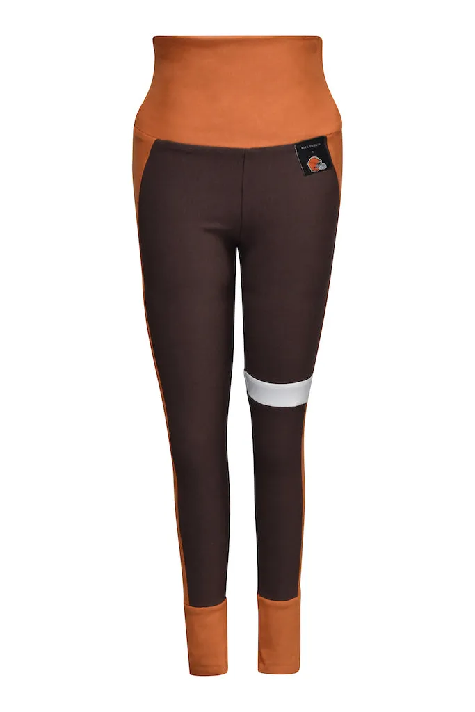 Cleveland Browns Color Block Legging