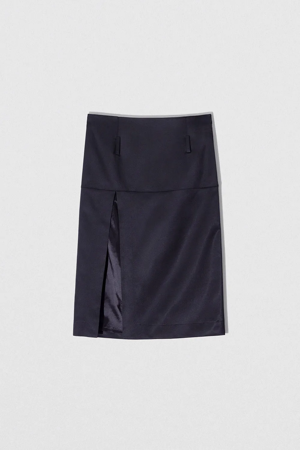 Cosima Skirt Black Rib