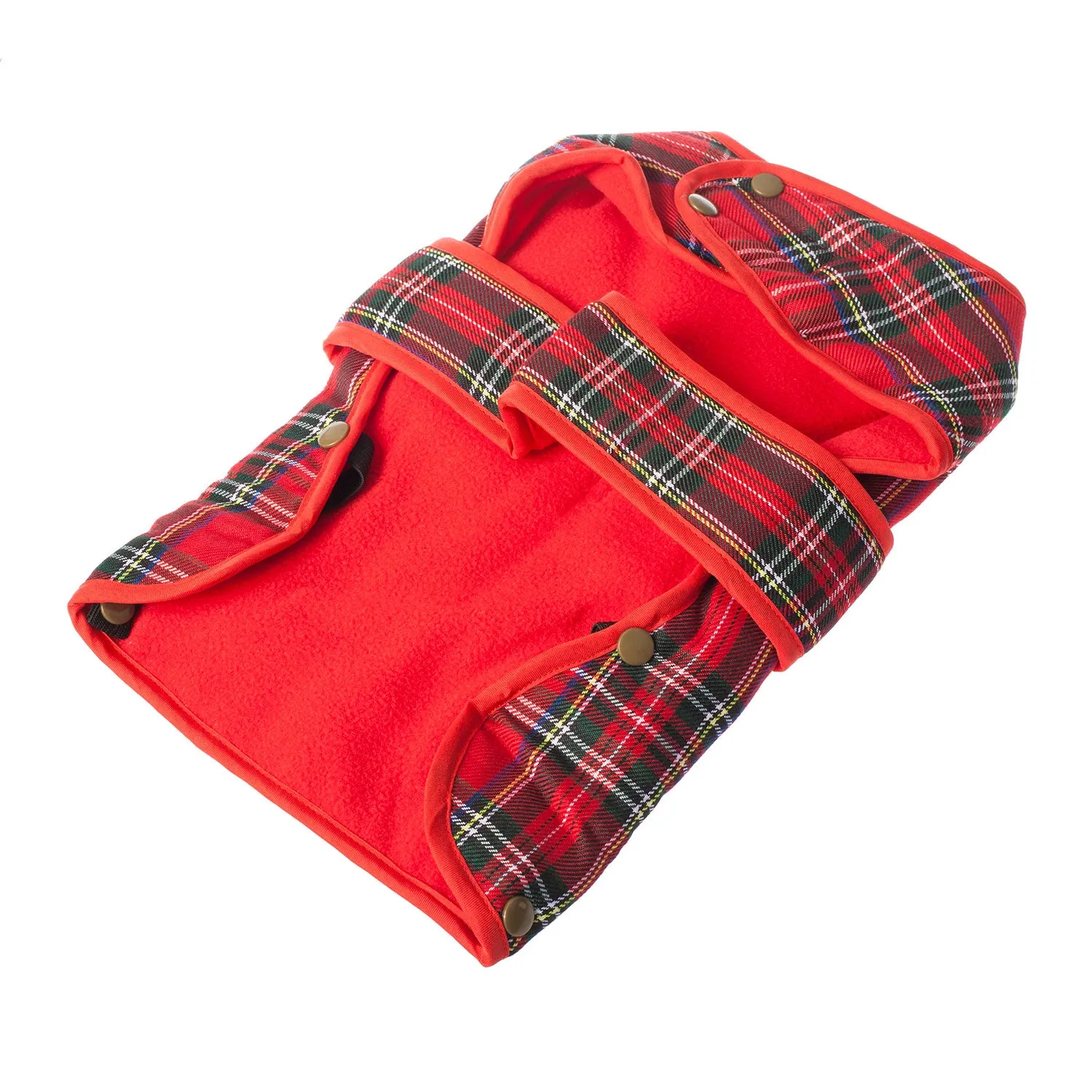 Dog Coat Tartan Sr - Size S & M Stewart Royal