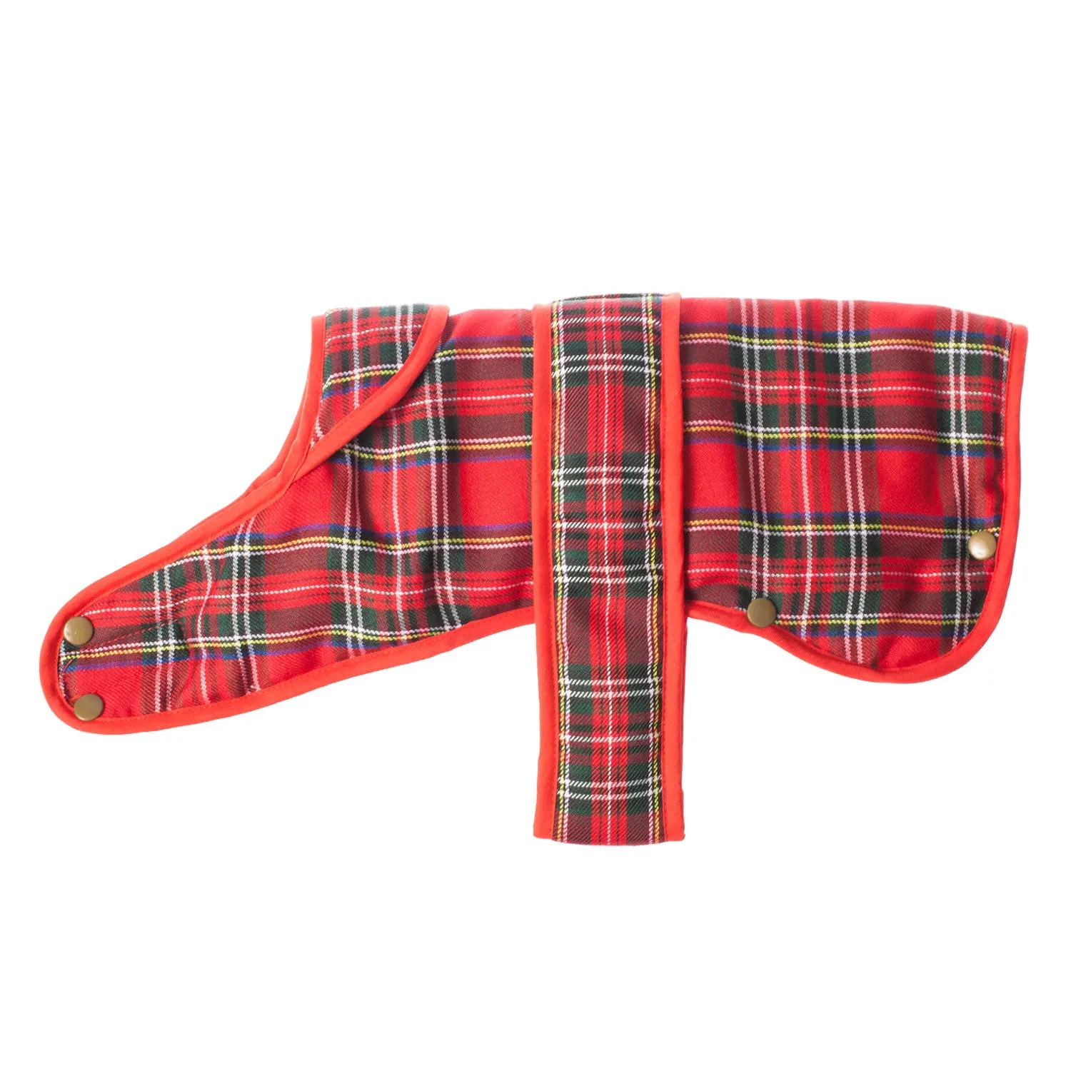 Dog Coat Tartan Sr - Size S & M Stewart Royal