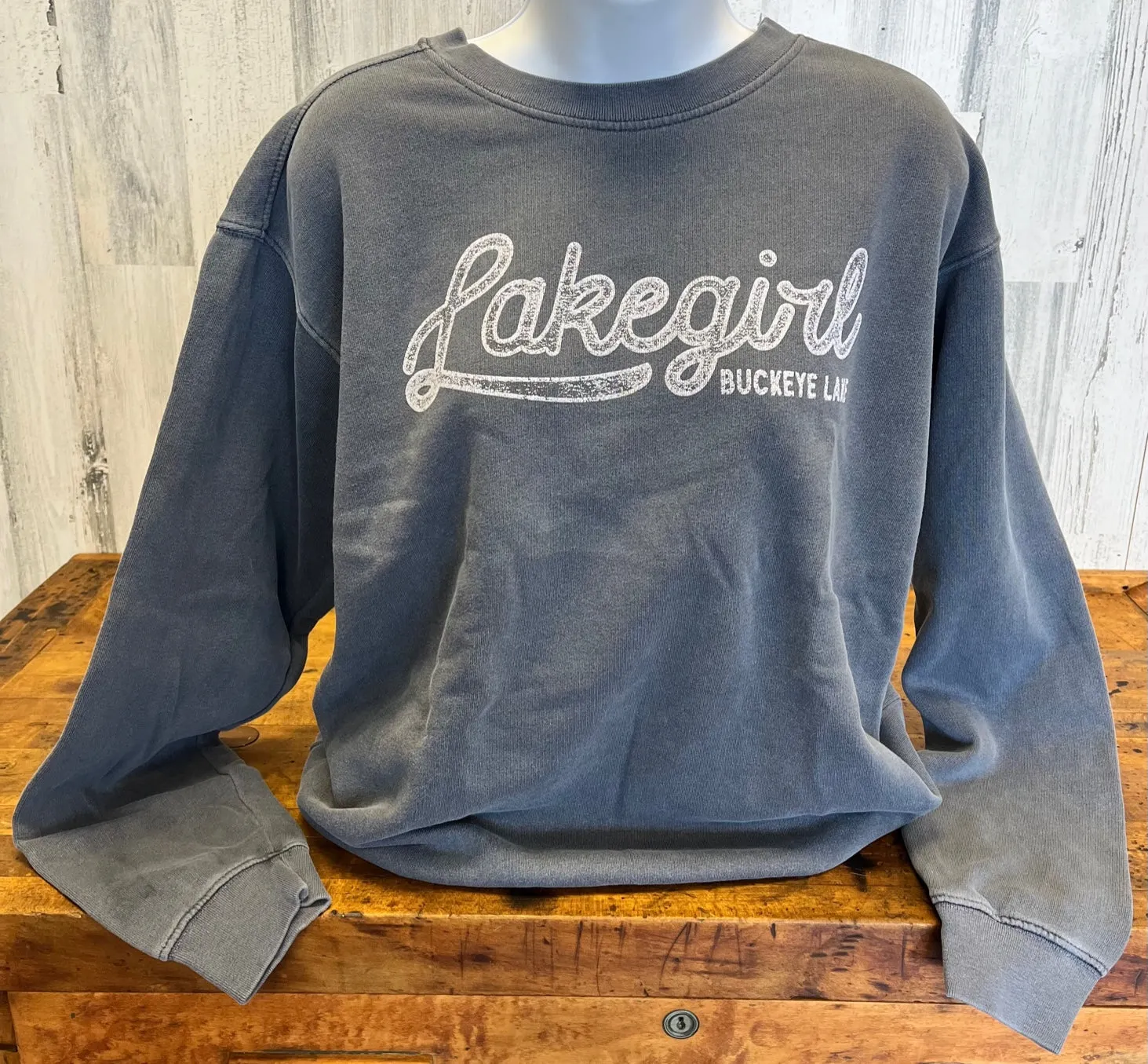 Dyed Ringspun Fleece Crew