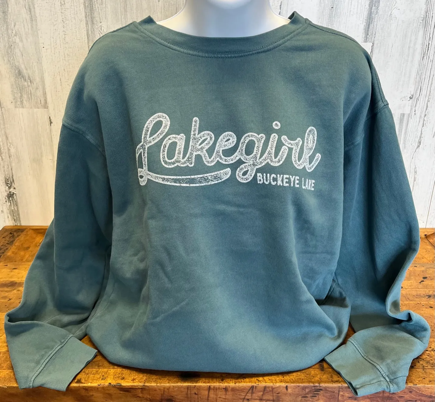 Dyed Ringspun Fleece Crew