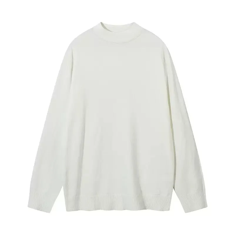 Essential Mock Neck Thin Sweater