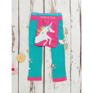 Flying Unicorn Leggings, Stl 0-4 år