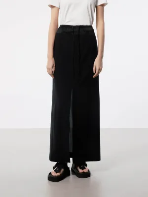 Front Slit Straight Skirt