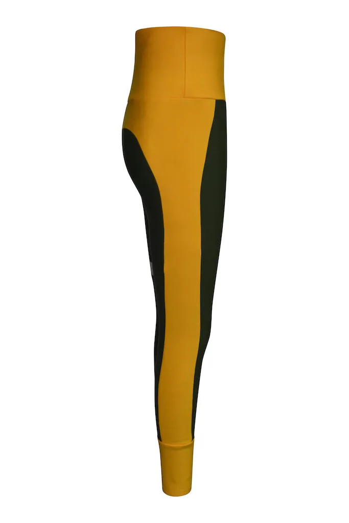 Green Bay Packers Color Block Legging