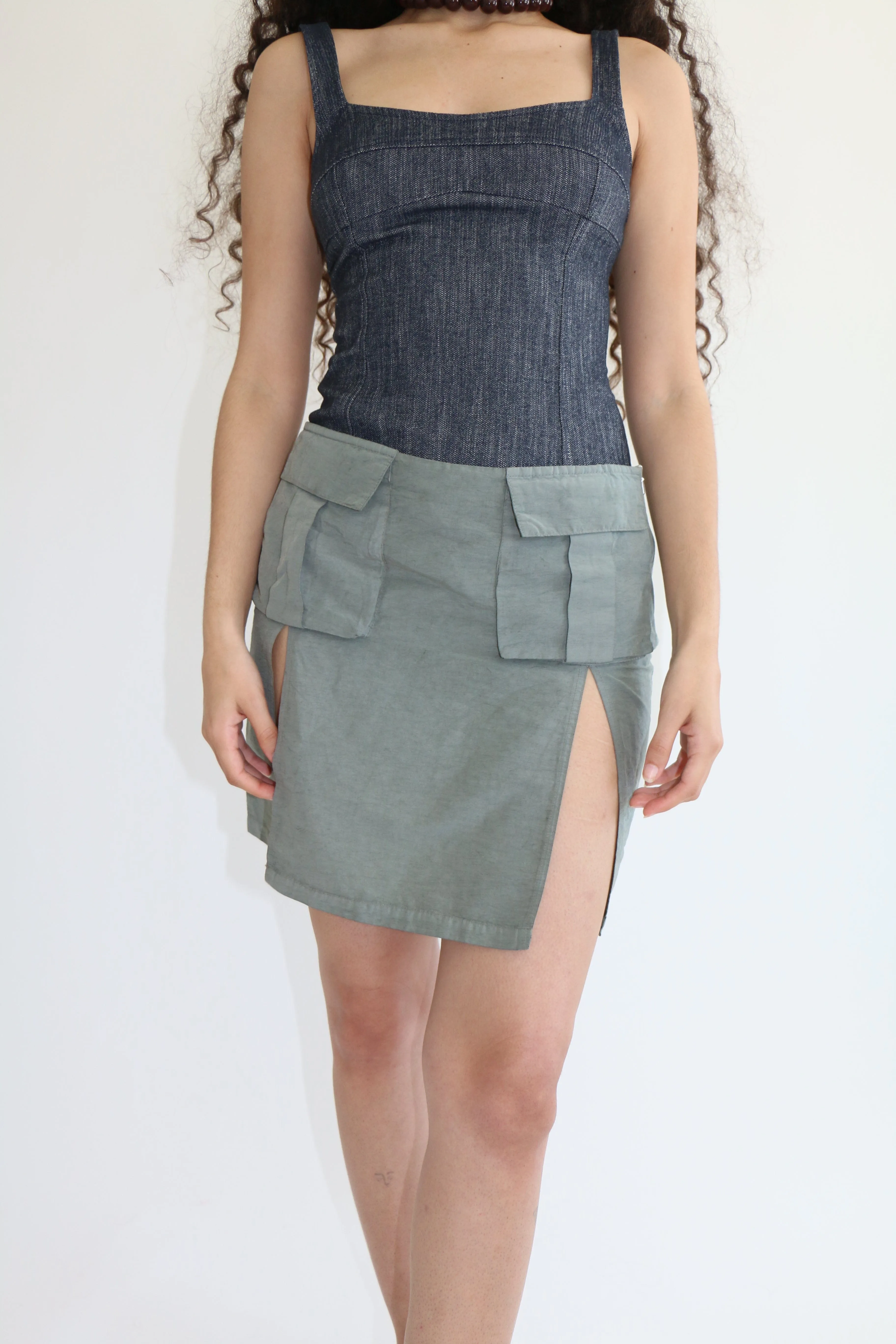 Grey Anturi Skirt