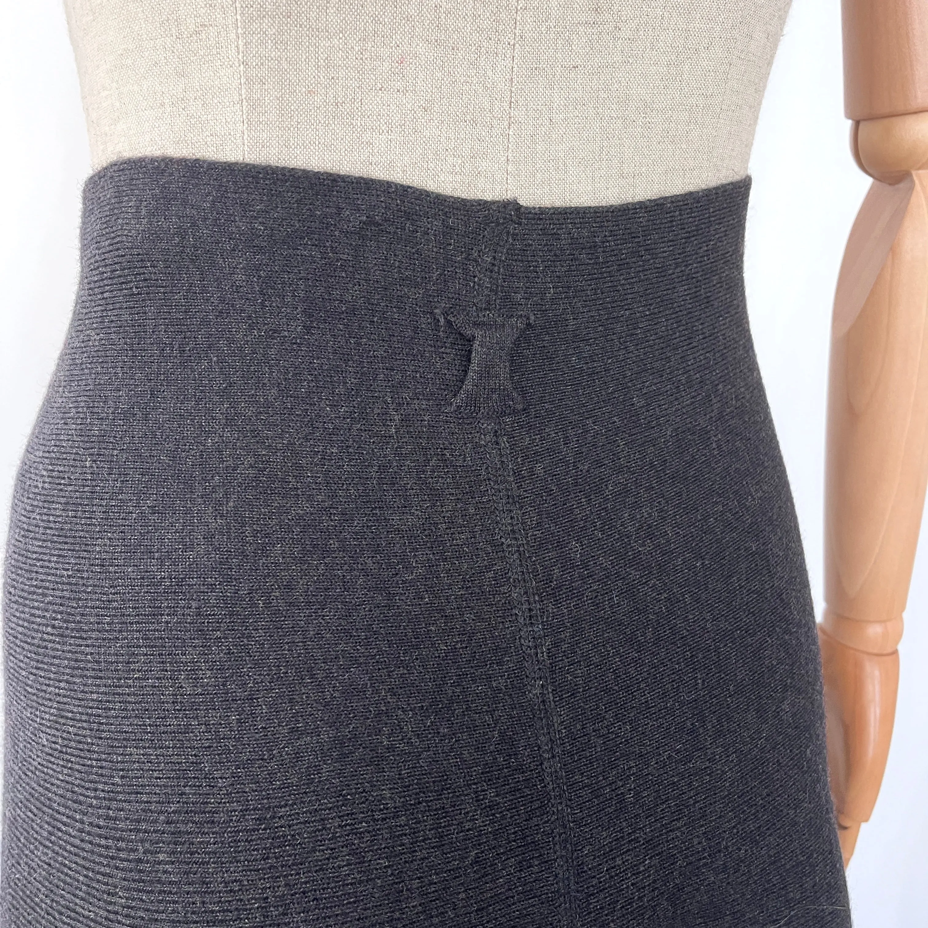 HANNES ROETHER New Wool Skirt