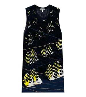 Kenzo Printed Knitted Dress. Size M