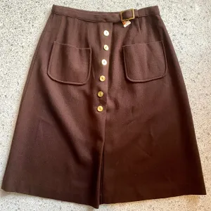 Late 60s/ Early 70s Montgomery Ward Wool Skirt- *New*