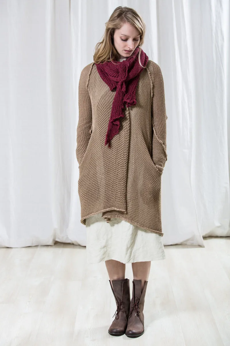 Long Cardigan T Soy - Beige