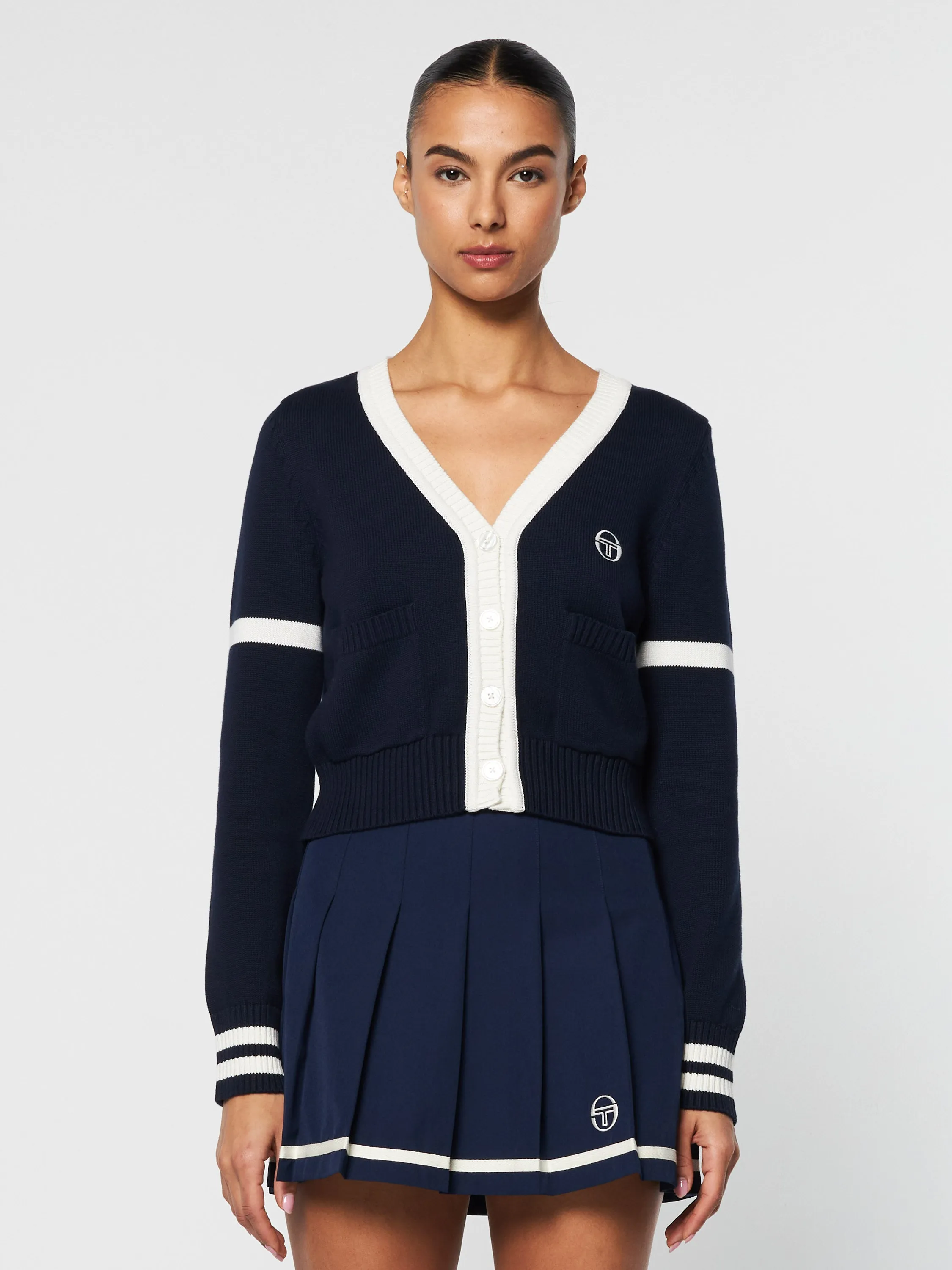 Lucia Knit Cardigan- Maritime Blue