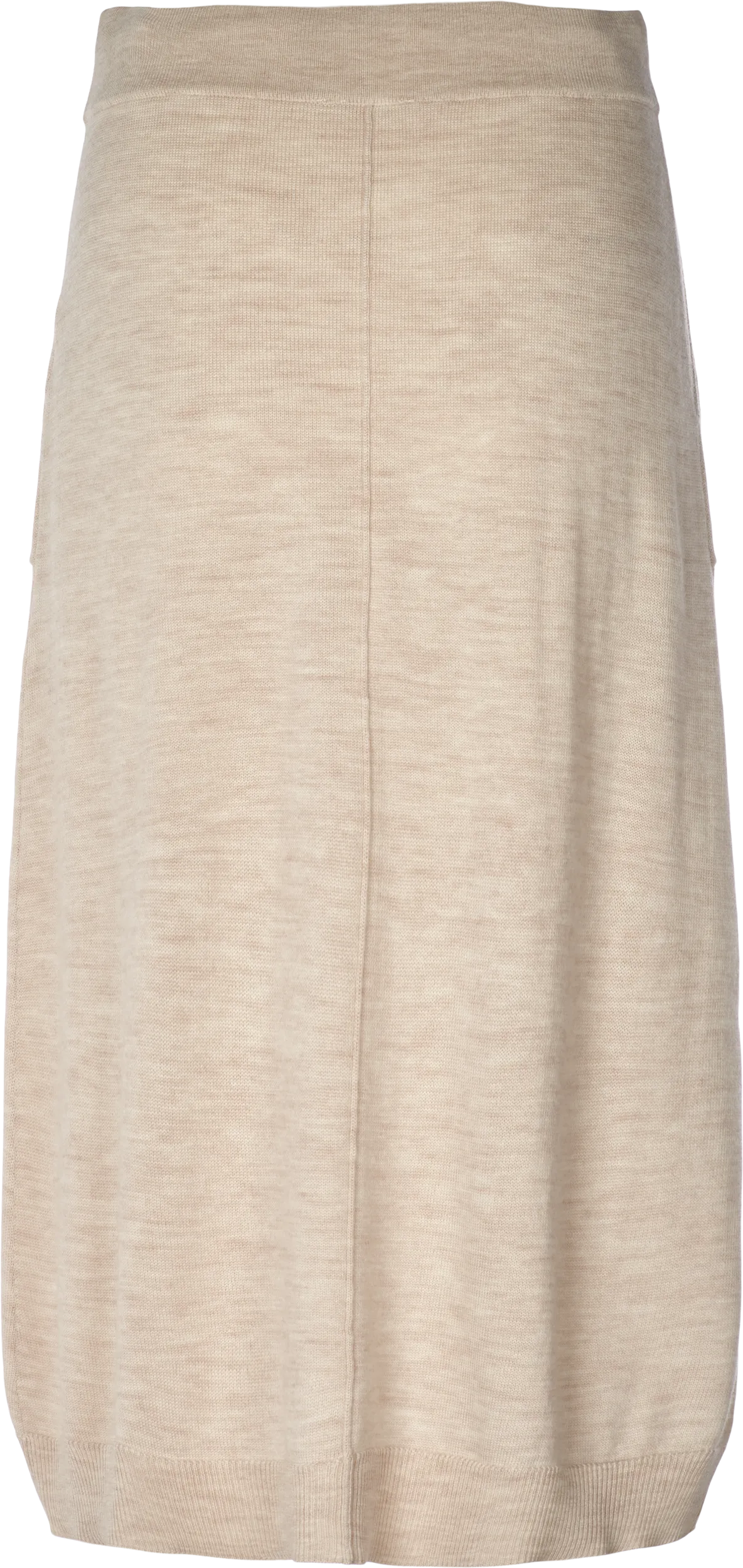 Lucia Merino Skirt - Nougat Melange