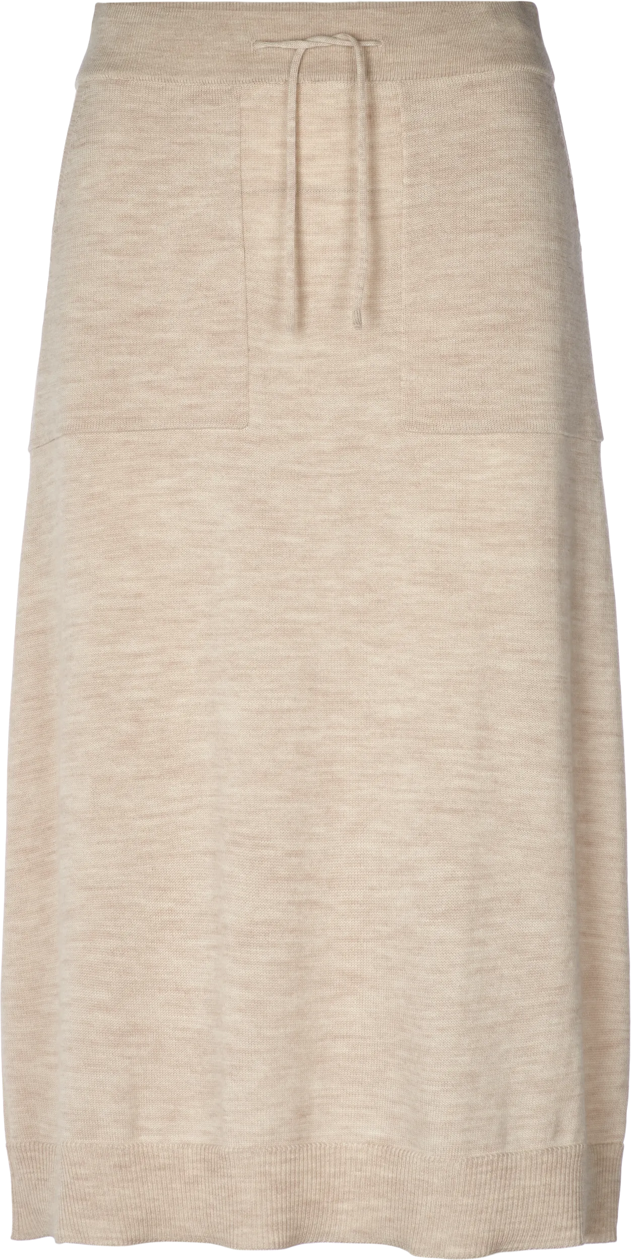 Lucia Merino Skirt - Nougat Melange