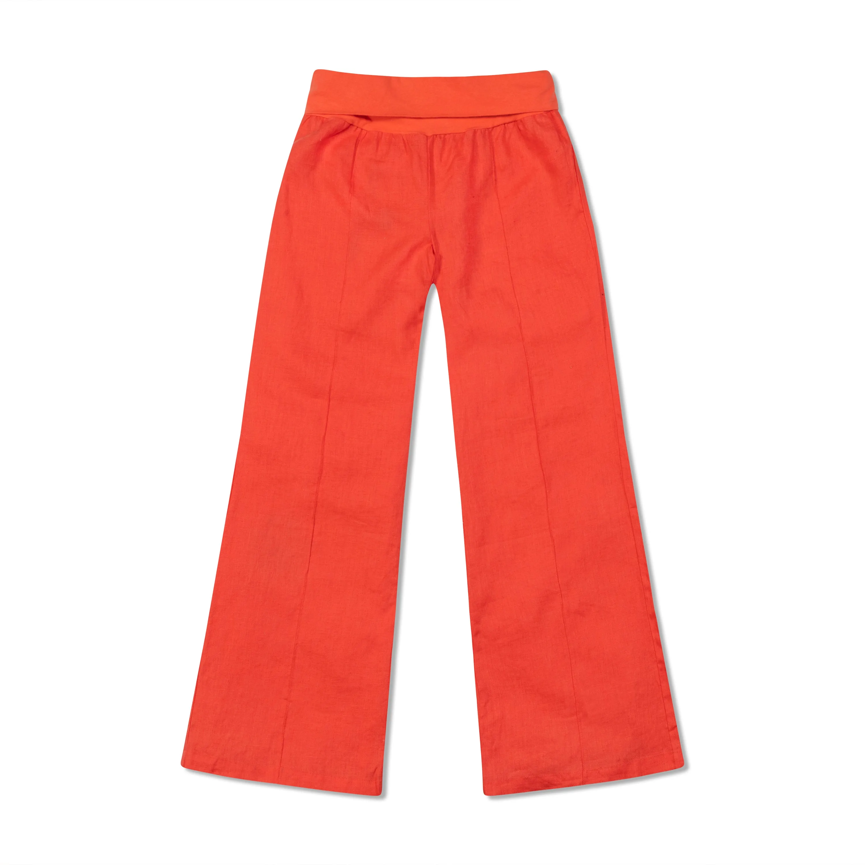 Marigot Roll Down Pant - Hot Coral