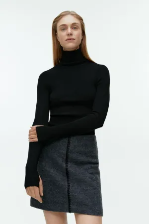 Merino wool turtleneck sweater ARKET