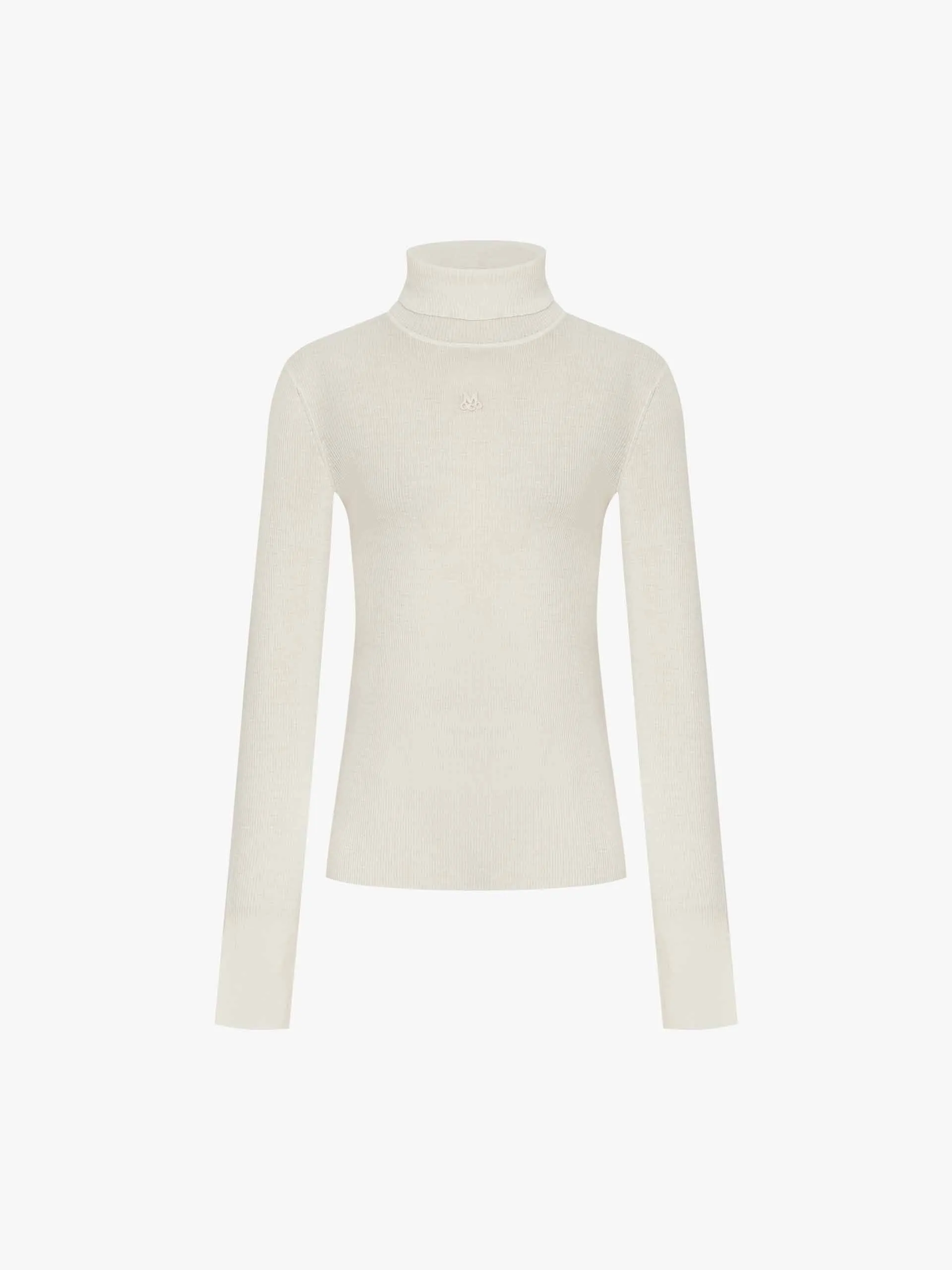 Merino Wool Turtleneck Sweater