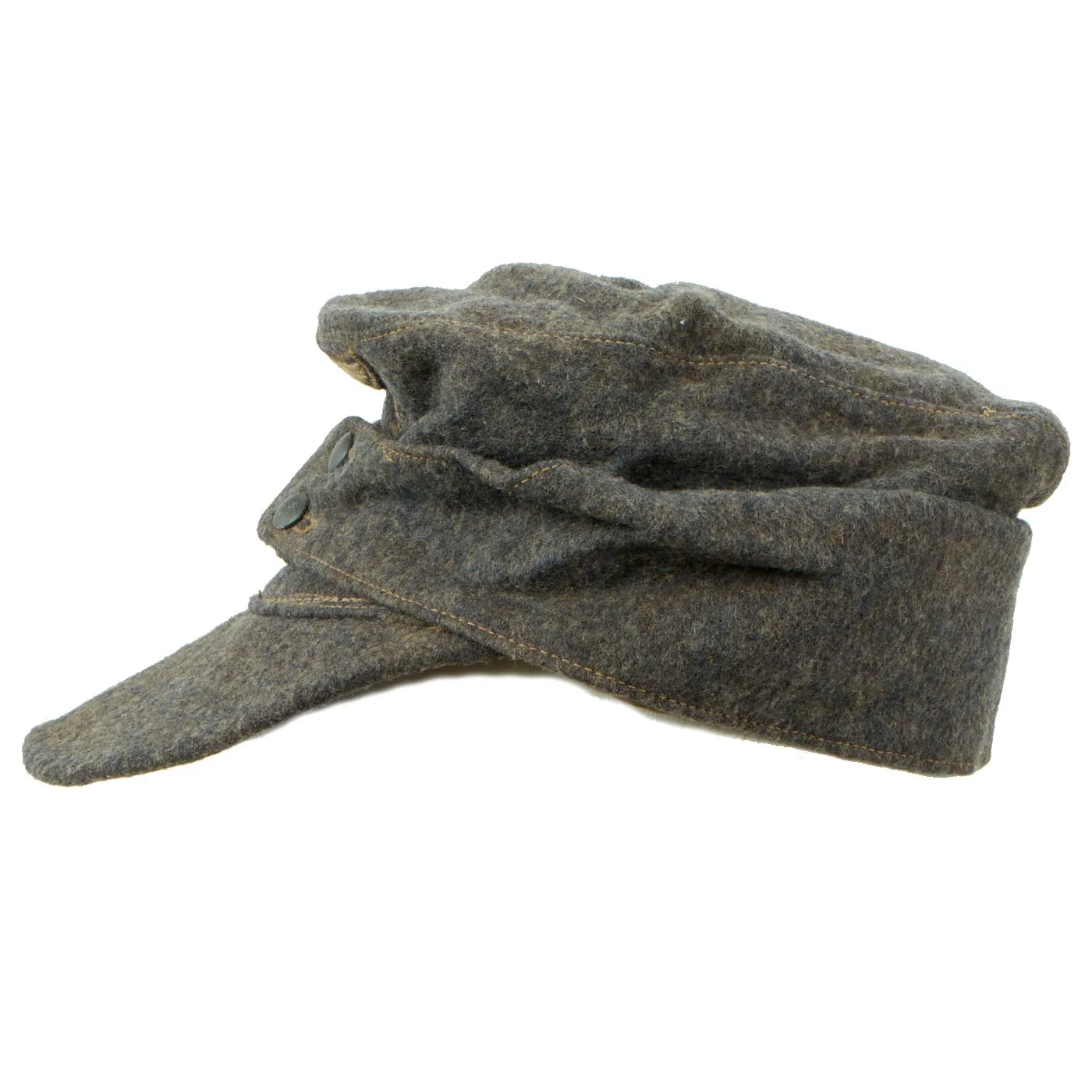 Original German WWII Luftwaffe M43 Einheitsmütze Field Cap - size 57