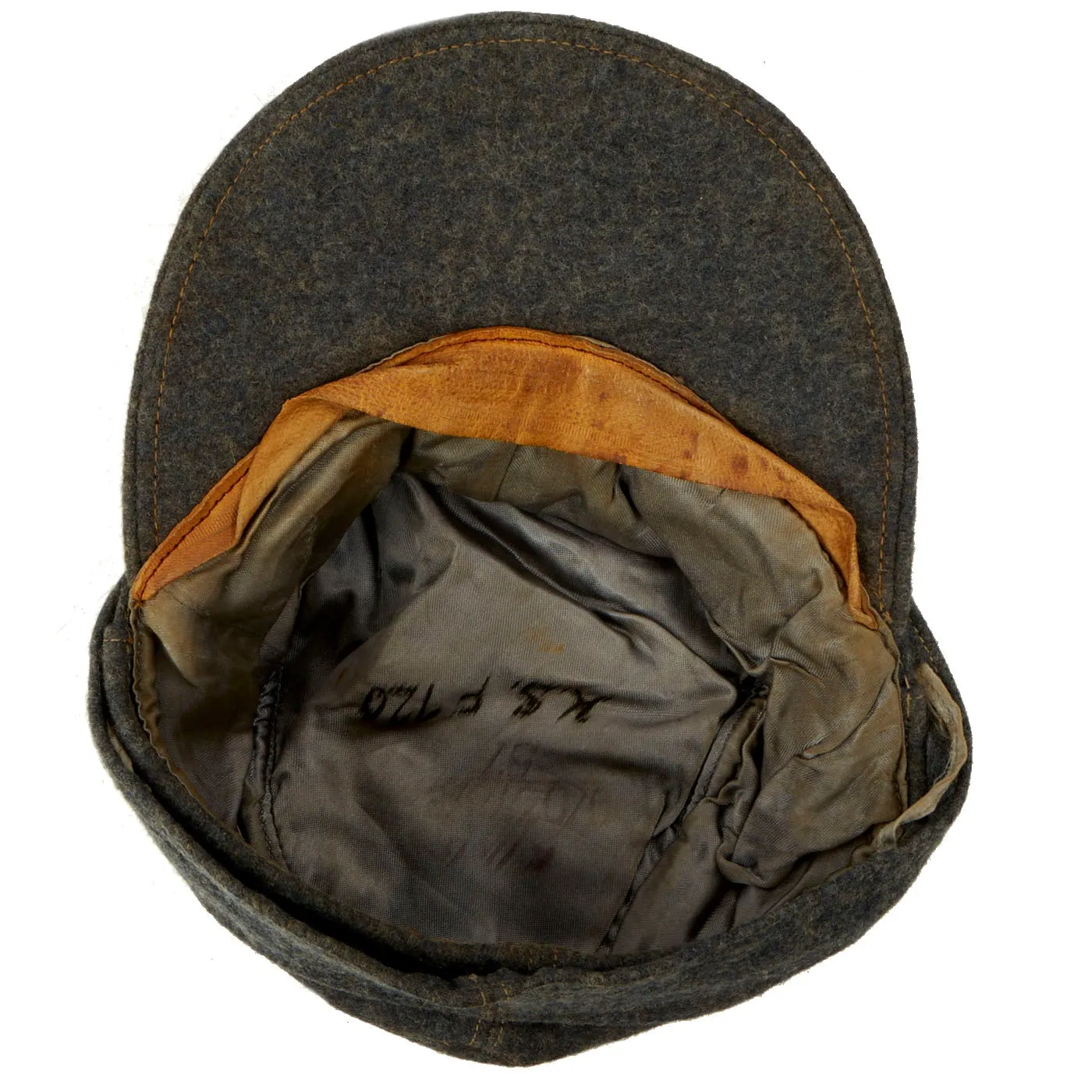 Original German WWII Luftwaffe M43 Einheitsmütze Field Cap - size 57