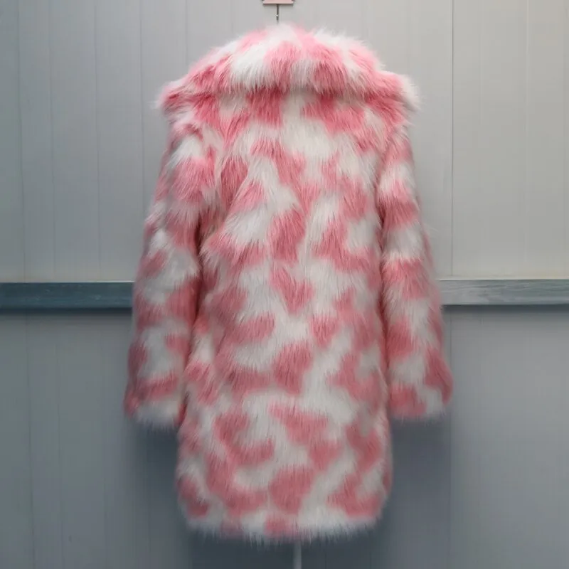 Pre Order:  Fuzzy Open-Front Coat