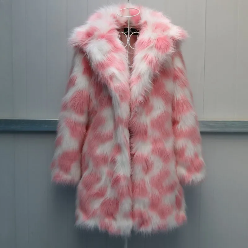 Pre Order:  Fuzzy Open-Front Coat