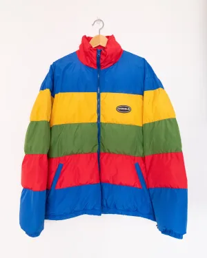 Rainbow Puffer Coat