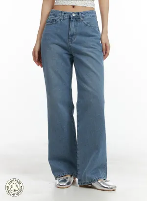 Recycled Straight Leg Jeans OM428