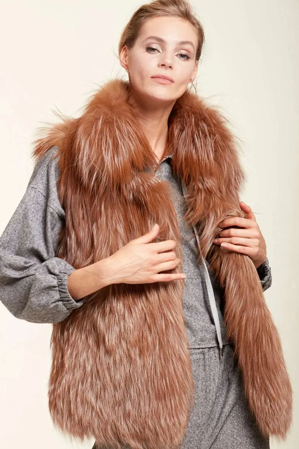 Red fox vest