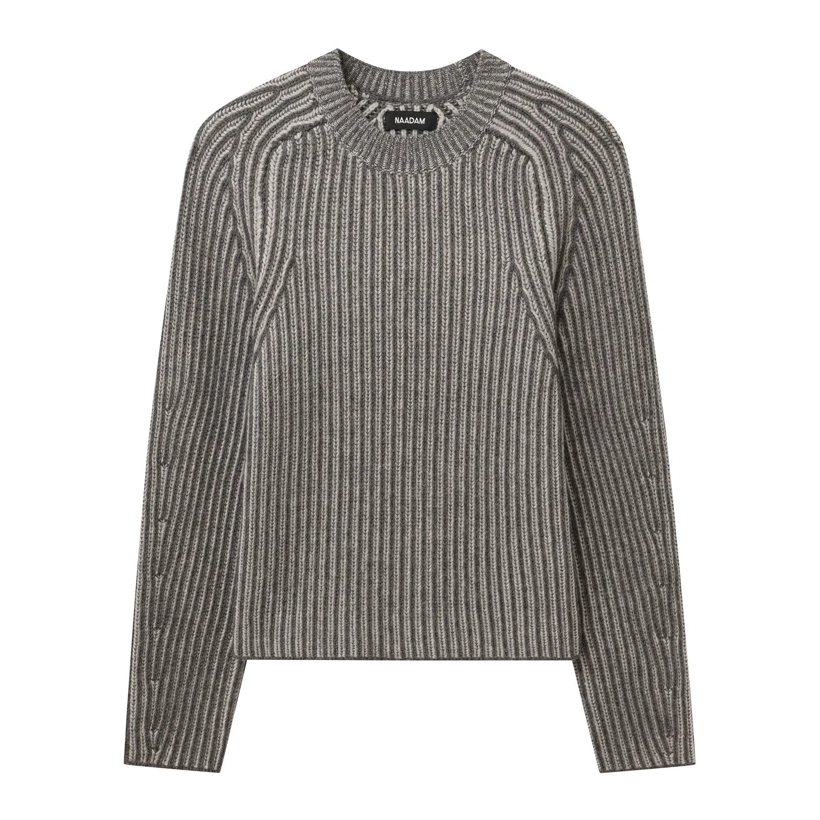 Ribbed Crewneck Sweater