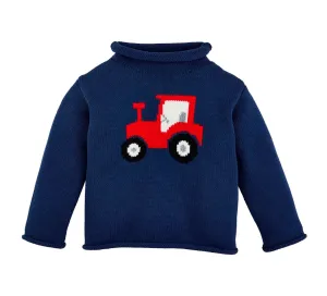 Rollneck Sweater - Tractor