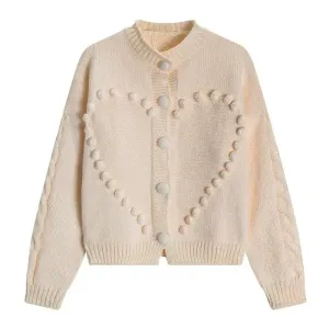 Sweetheart Knit Cardigan