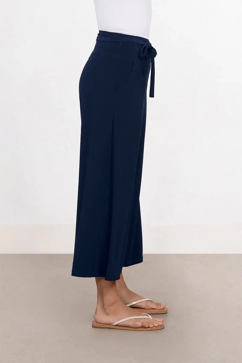 Sympli Wide Leg Trouser Crop 27204