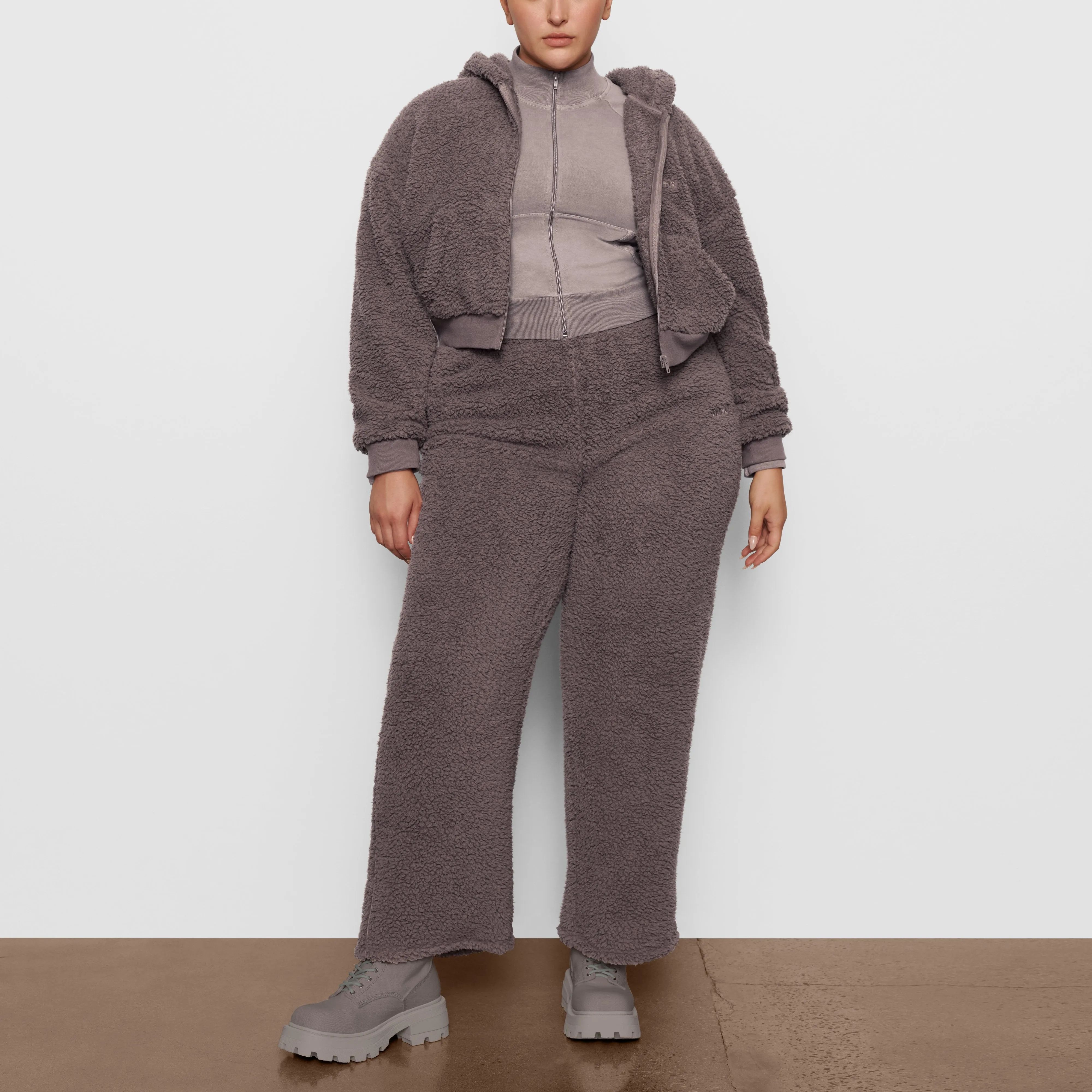 TEDDY TRACK PANT | AMETHYST