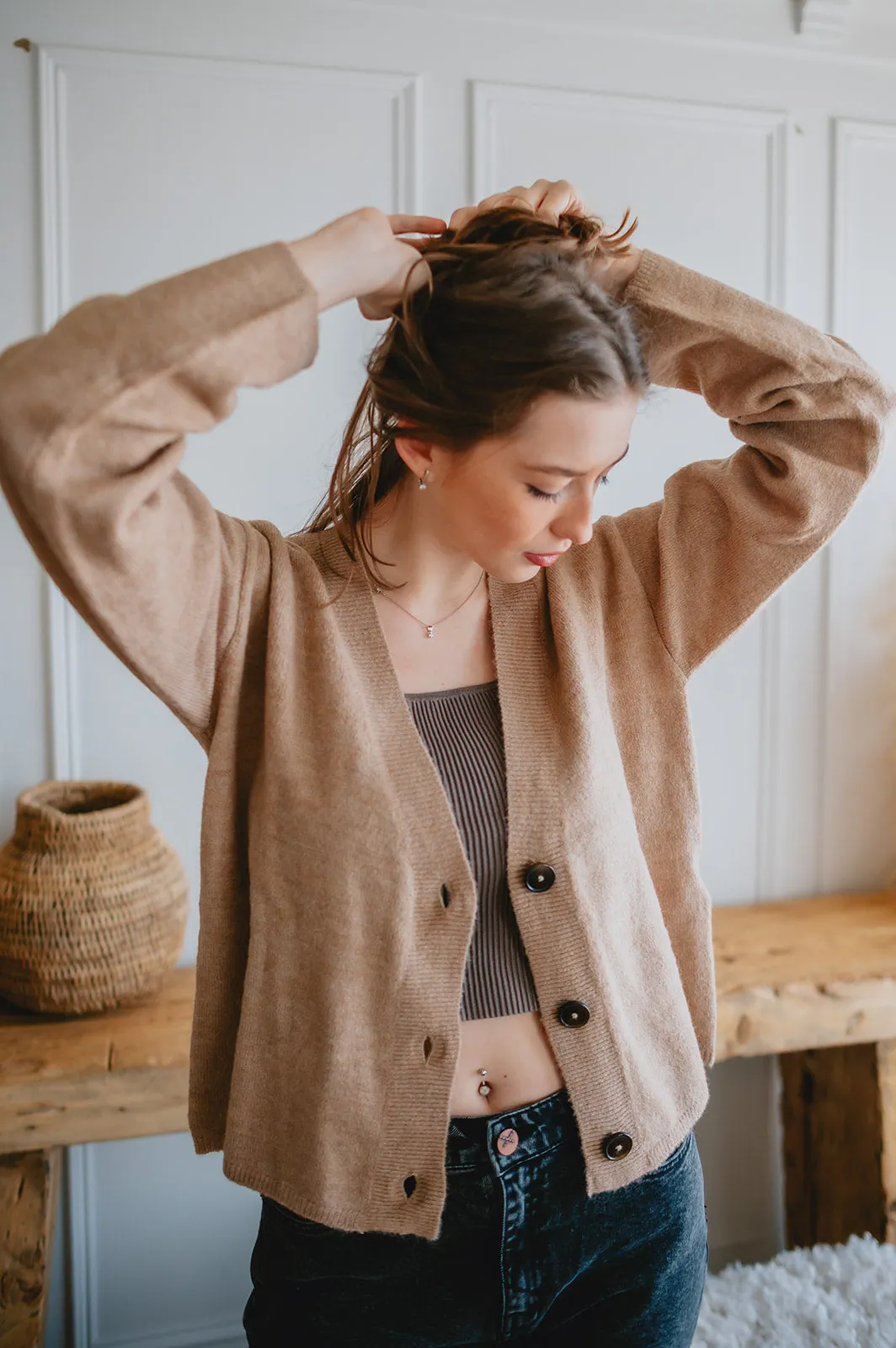 The Moffie 2.0 Cardigan by Minimum - Nomad