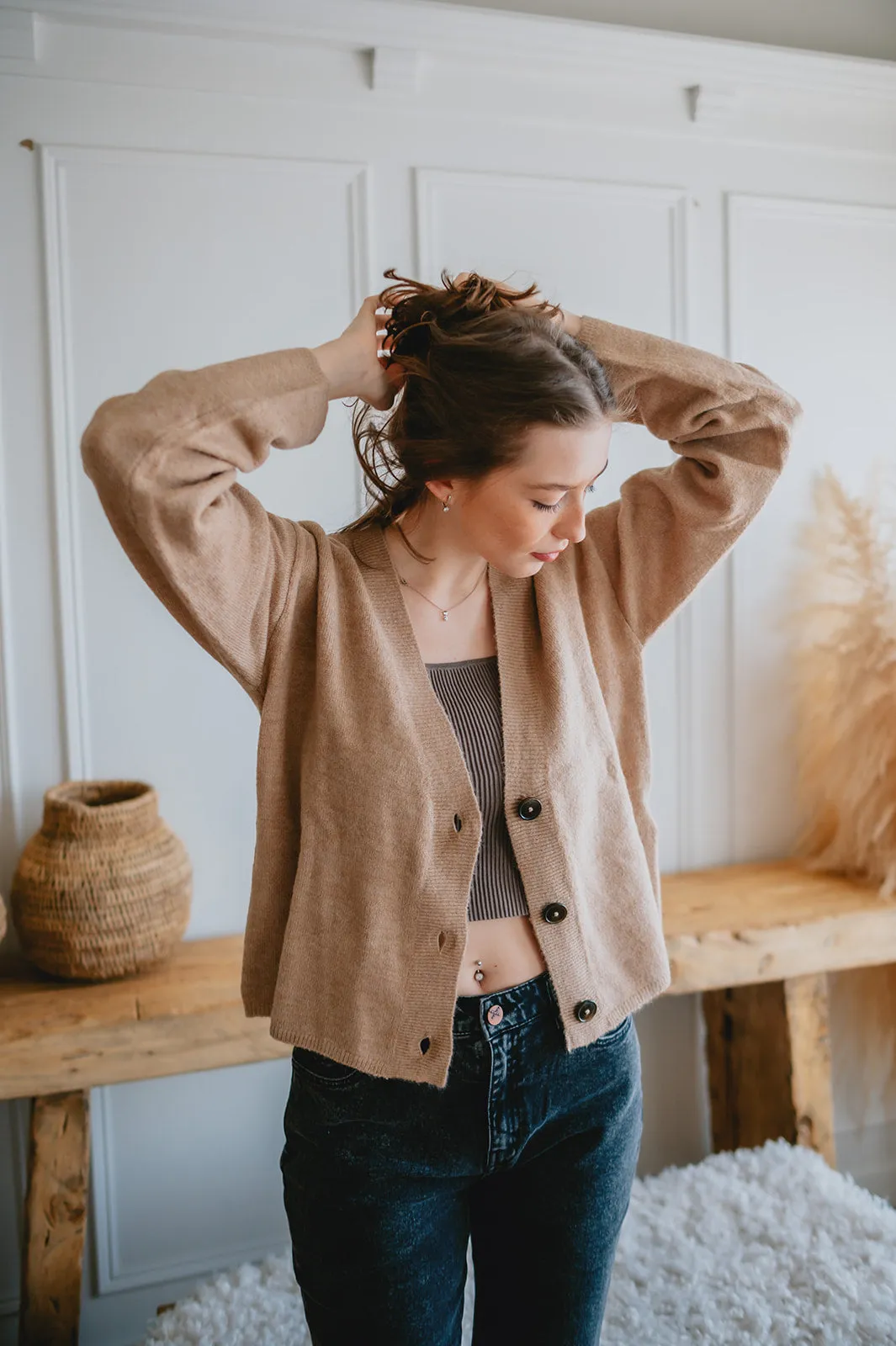 The Moffie 2.0 Cardigan by Minimum - Nomad