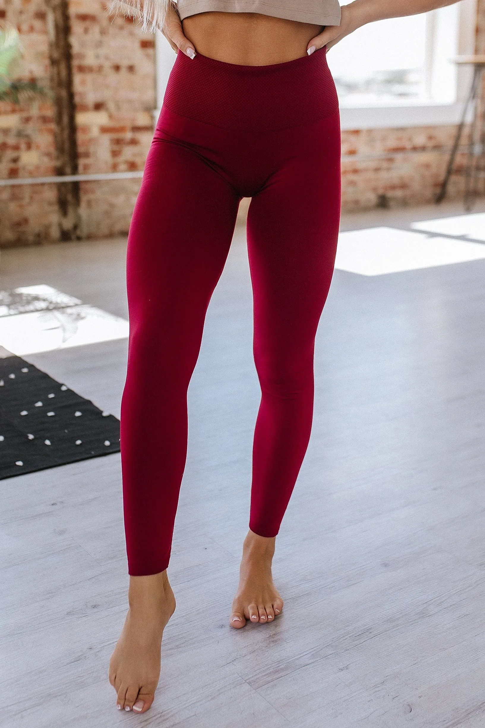 Tummy Control Fleece Leggings