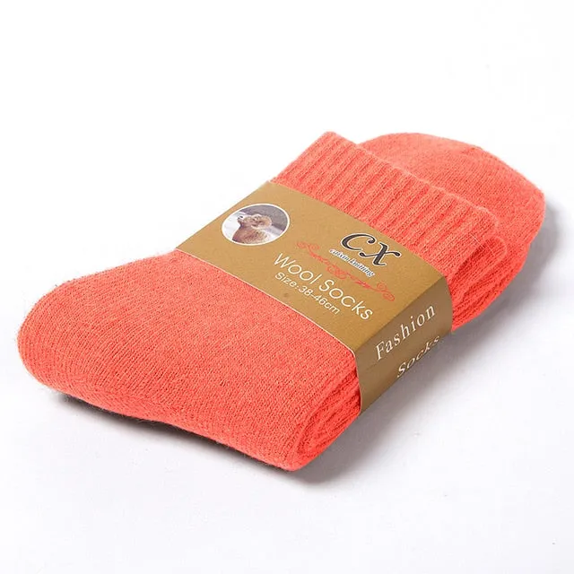 Unisex Winter Warm Super Thick Merino Wool Socks