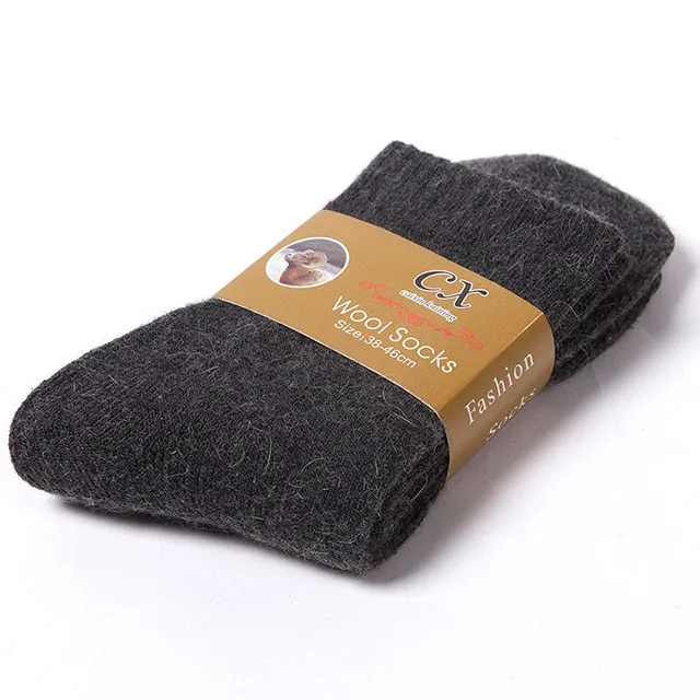 Unisex Winter Warm Super Thick Merino Wool Socks