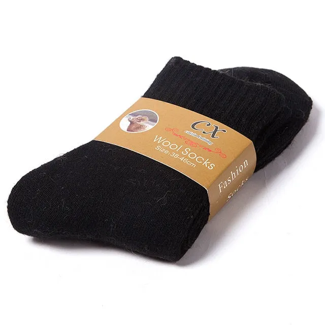 Unisex Winter Warm Super Thick Merino Wool Socks