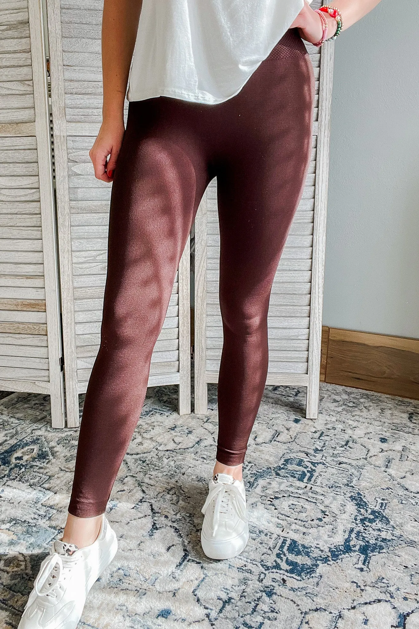 Waistband Fleece Legging