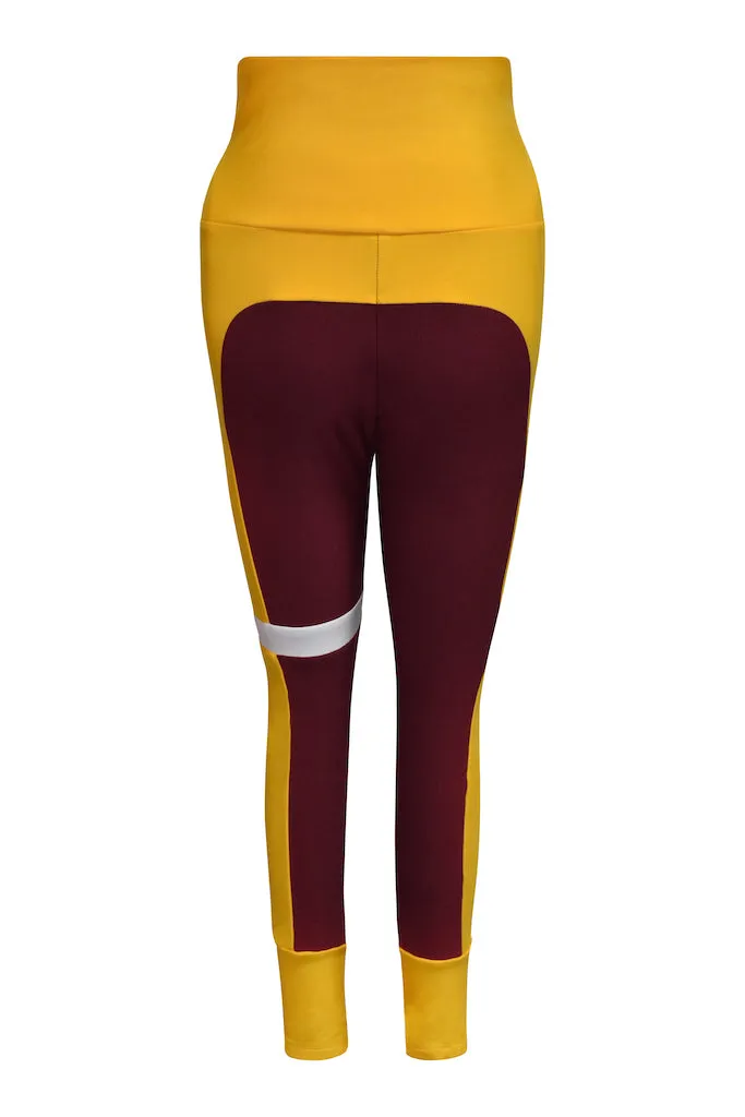 Washington Commanders Color Block Legging