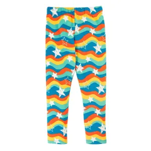 Wavy Stars Cozy Leggings