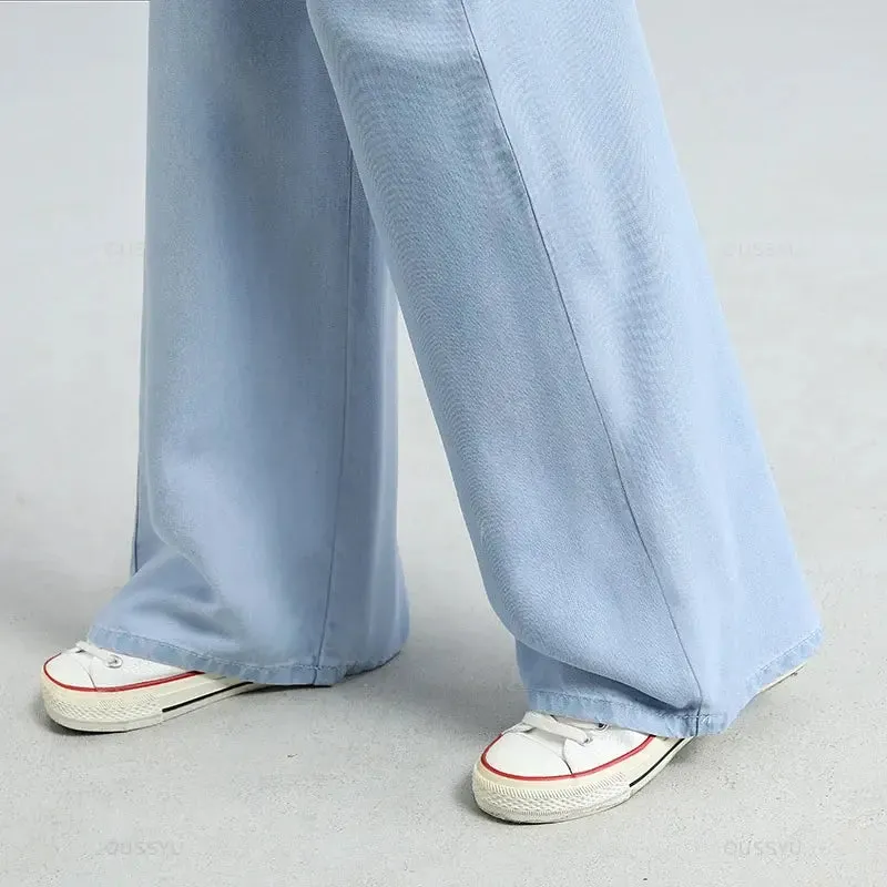 Women's Baggy Wide Leg Denim Pants